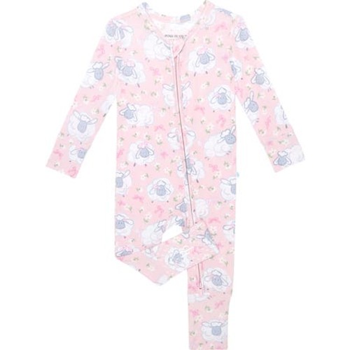 Paula Convertible Zip Footie, 0-3M