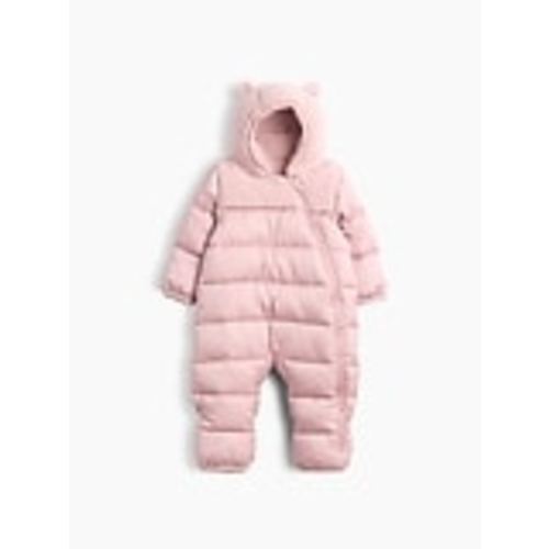 Pink puffer jacket