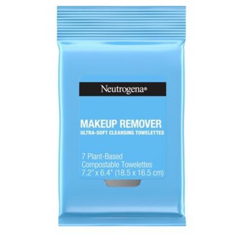 Neutrogena Makeup Remover Wipes - Ultra Soft Micellar Facial Cleansing - Travel Pack - 7ct