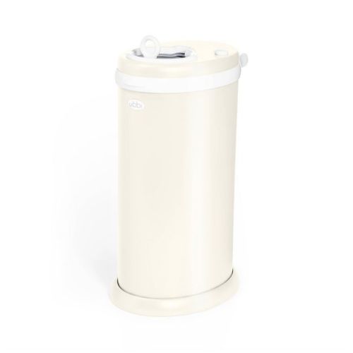 Ubbi Stainless Steel Diaper Pail - Ivory