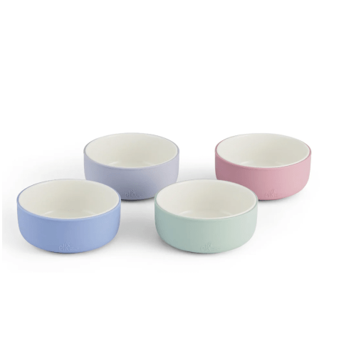 Porcelain Bowl with Silicone Sleeves