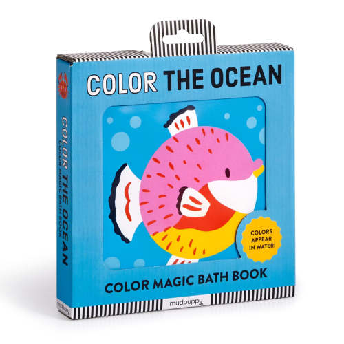 Color the Ocean Color Magic Bath Book - Mudpuppy