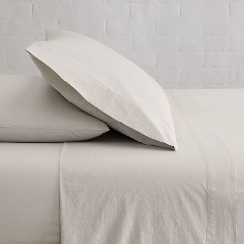 Organic Washed Cotton Percale Sheet Set