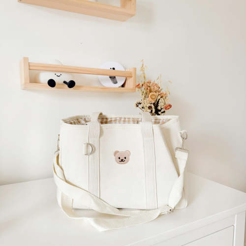 Baby Bear Diaper Tote Bag