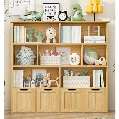 FINETONES Toy Storage Organizer with Movable Drawer Toy Organizer for Kids