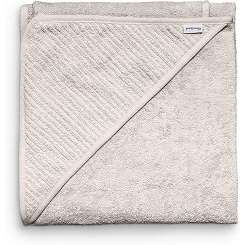 Ehrenkind® Hooded Towel, Baby Towel with Hood Made of Cuddly Soft Organic Cotton, Bath Towel in 100 x 100 cm, Beige, Bath Towel Children, Baby First Equipment Newborn or Baby Gift