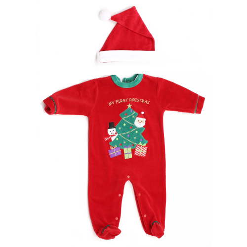 Just Love Baby Coveralls (Christmas Tree, 3-6 Months)