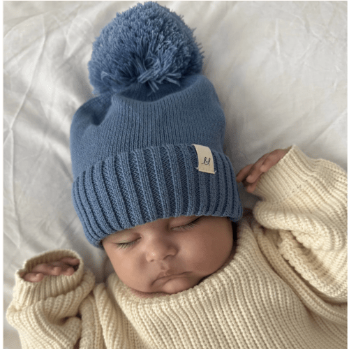 Denim Blue Beanie