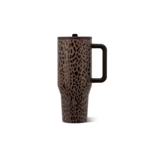 HydroJug Traveler 32oz Brown Leopard