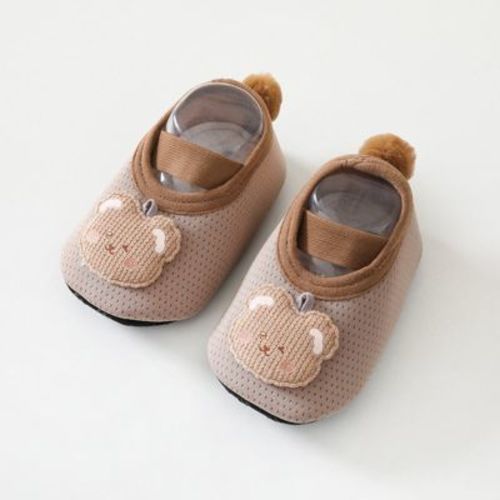 MyKids-Usa Baby Girl Cartoon Pattern Non-Slip Toddler Shoes With Tail Design Floor Socks