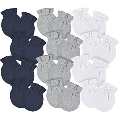 Gerber Baby 8-pack and 12-pack No Scratch Mittens