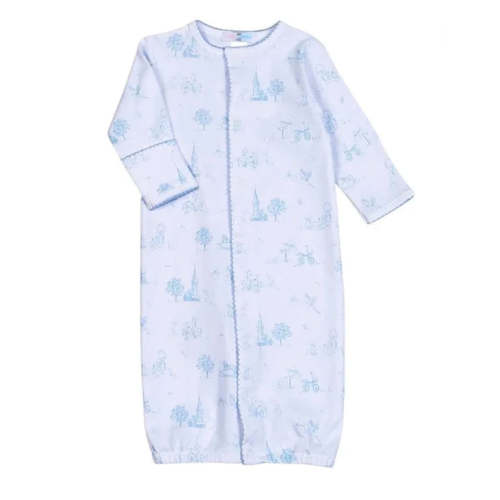 Blue Toile Converter Gown