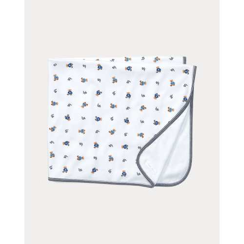 Polo Bear Cotton Blanket
