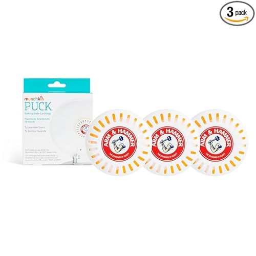 Munchkin® Arm & Hammer Puck Baking Soda Cartridge, Lavender Scent, 3 Count