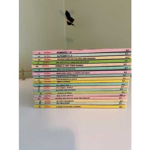 Vintage Disney Fun To Learn Library Books