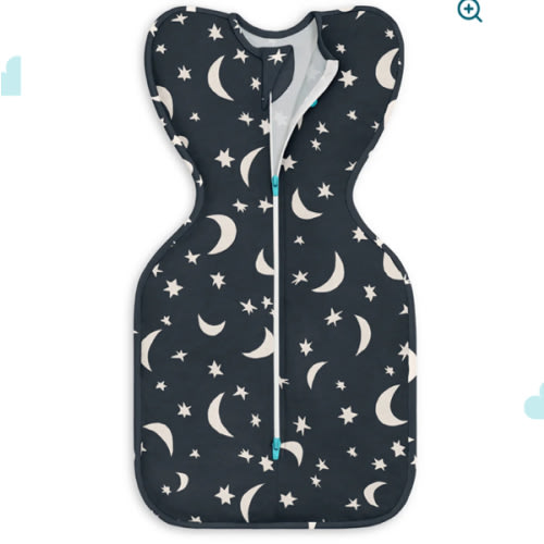 Swaddle Up™ 1.0 TOG Cotton Charcoal Big Sky