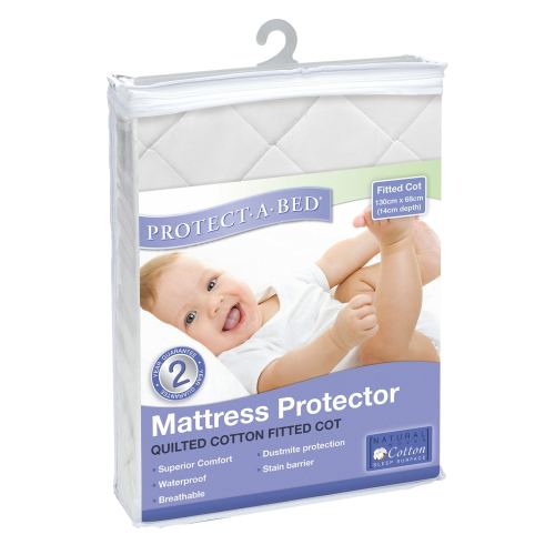 Protect-A-Bed Quilted Cot Mattress Protector