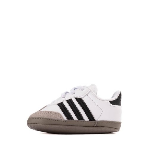 adidas Samba Crib Shoe - Baby - White / Core Black / Clear Granite | Journeys