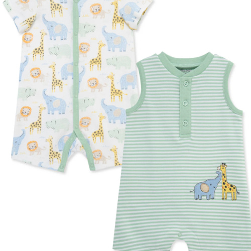 Safari Rompers (2-Pack)