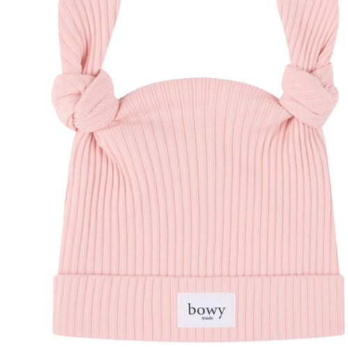 Double Knot Beanie - Dusty Pink