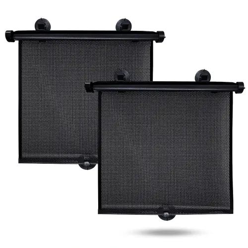 EcoNour Car Window Shades for Windows (2 Pack) | Shade Automotive Interior Sun Protection Large Offers Complete from UV Rays and Glare 18" x 20"