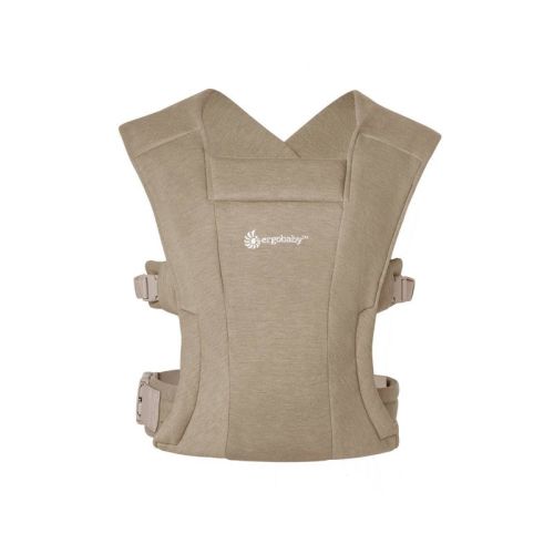 Ergobaby Embrace Cozy Knit Newborn Carrier - Olive: Buckle Closure, Infant Head Support, Spandex, Rayon