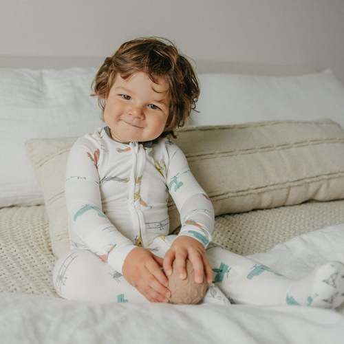 Zip-Up Footie Pajama - Ace