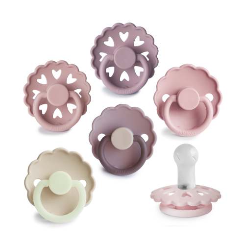 FRIGG Silicone Pacifier – BPA-Free 6-Pack
