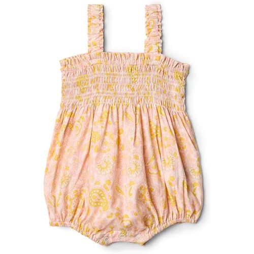 Amazon Essentials x Sofia Grainge Baby Girls' Woven Sleeveless Ruffle Romper