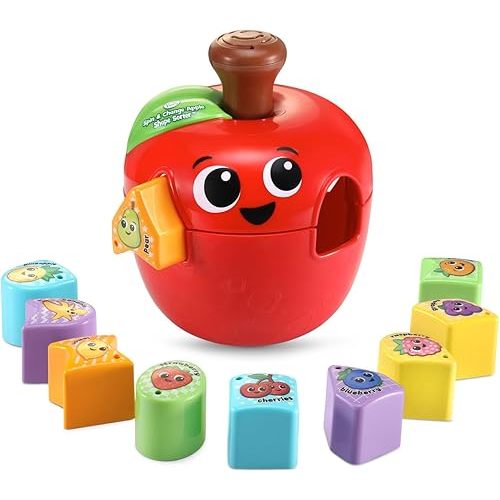 LeapFrog Spin and Change Apple Shape Sorter