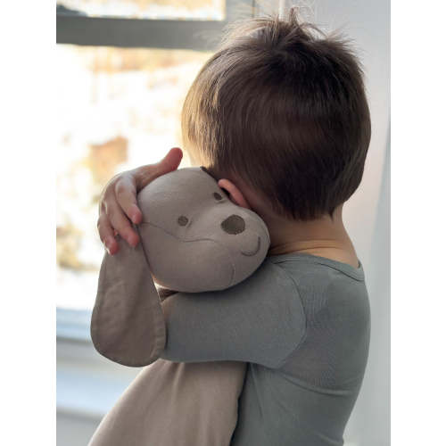 Mutts: Tan Bamboo Viscose Pup Lovey | günamüna