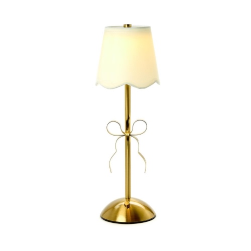 Golden Bow LED Portable Cordless Table Lamp