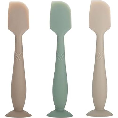 Diaper Cream Spatula Butt Spatula Baby Diaper Spatula, Soft Silicone Butt Paste Spatula Diaper Rash Cream Applicator Diaper Cream Brush with Suction Cup Base