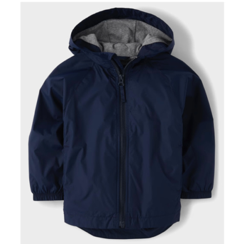 Baby And Toddler Boys Long Sleeve Windbreaker Jacket - BLUE | The Children's Place