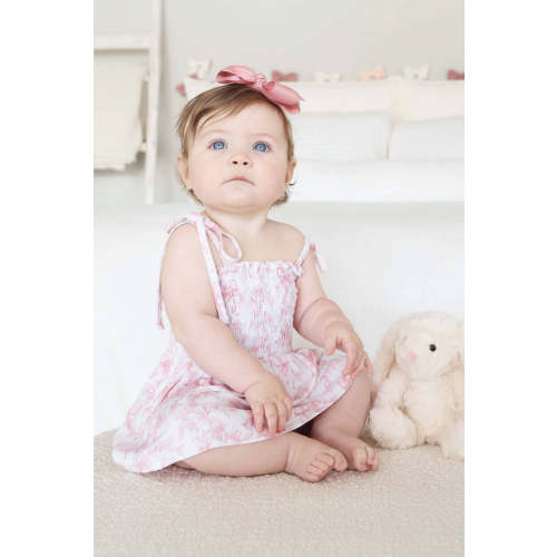 Smocked Twirl Bodysuit | Fancy Frills