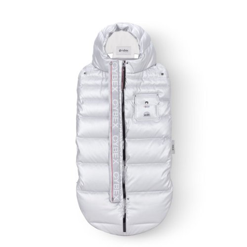 CYBEX Platinum Winter Footmuff - Arctic Silver