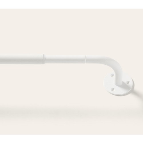 Room Darkening Single Curtain Rod (.75")