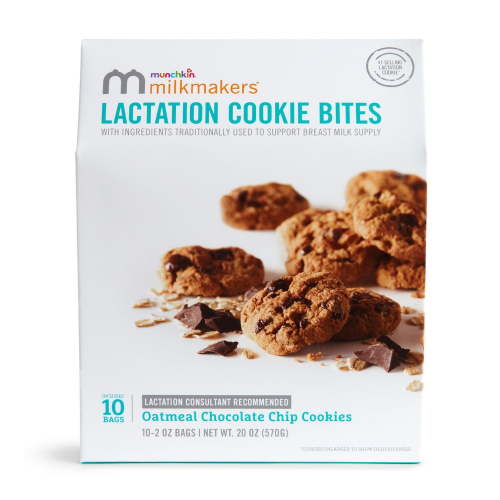 Milkmakers Oatmeal Chocolate Chip Lactation Cookie Bites, 10 Count, Lactation Cookies - Walmart.ca