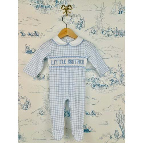 Little Brother Footed Romper