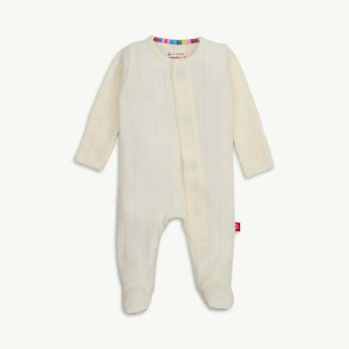 Magnetic Me - Love Lines Pointelle Footie – Simply Littles