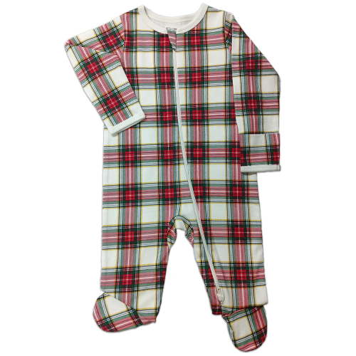 Wonder Nation Baby Gender Neutral Zip Front Footed Sleep N Play Pajamas, Sizes Preemie-6/9 Months