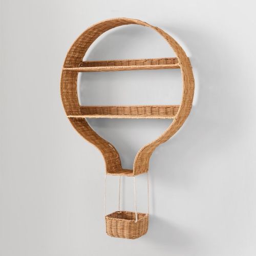Joseph Altuzarra Hot Air Balloon Rattan Shelf | West Elm