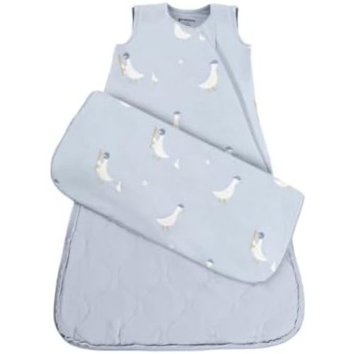 GUNAMUNA günamüna Unisex Baby, Toddler Wearable Blanket, Sleeping Bag Bamboo Rayon, Sleep Sack with Diaper Zipper, 1.0 TOG