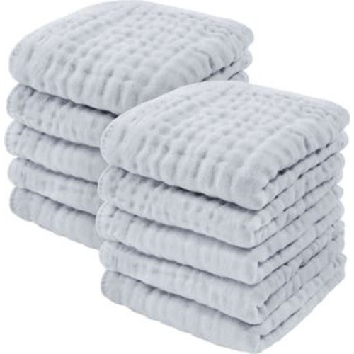 Muslin Washcloths - Pack of 10