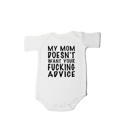 Last Night Is A Blur Onesie Funny Newborn Bodysuit I Love My Mamaw Announcement Baby Mom Doesn't Want Your Advice Romper