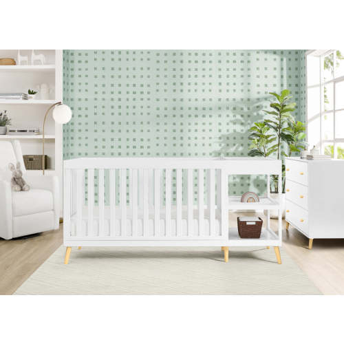 Essex 4-in-1 Convertible Crib and Changer | Delta Children