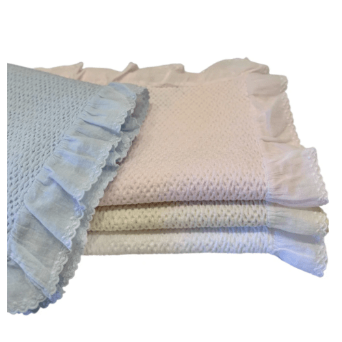 Stonewashed Puckered Blanket