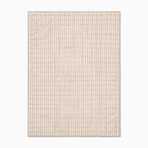 Reversible Modern Stripe Baby Quilt