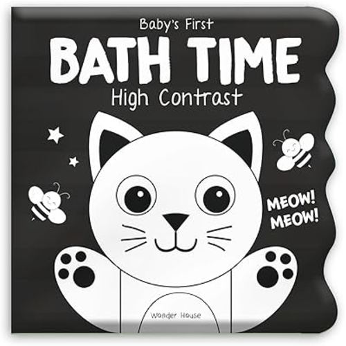 Baby's First Bath Time: High Contrast