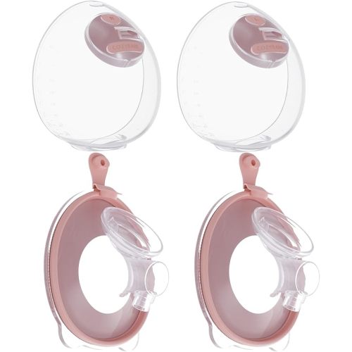 Two Complete Sets Compatible with Spectra S1/S2/S9 Breast Pump Replacement Parts (24mm Two Complete Sets with 17/19/21mm Flanges)